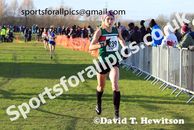 Senior womens 2022 Northern Cross Country Champs., Pontefract. Photo: David T. Hewitson/Sports for All Pics